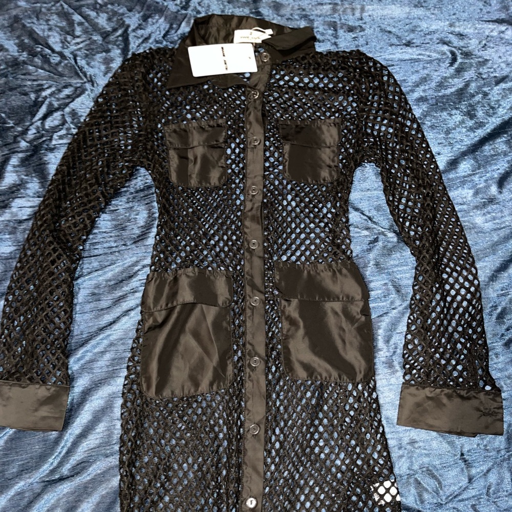 Shane Justin Mesh Dress